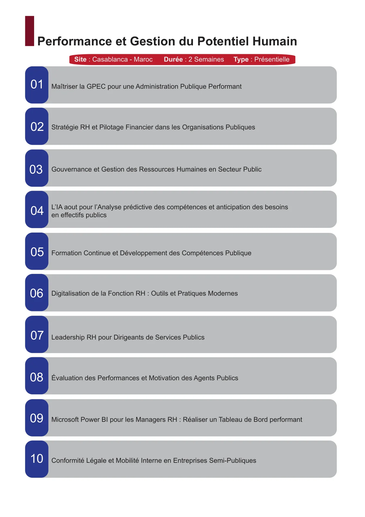 Catalogue TPMA 2027 - Page 22